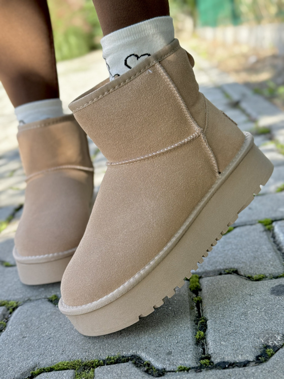 Skórzane Śniegowce dla Wymagających