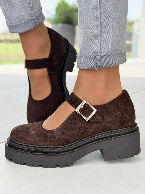 OLEKSY – półbuty damskie ze skóry naturalnej Polskiej produkcji