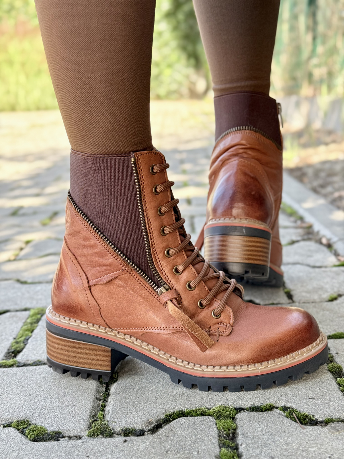 Botki OLEKSY z naturalnej skóry – elegancja i wygoda na co dzień