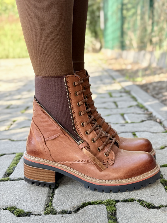 Botki OLEKSY z naturalnej skóry – elegancja i wygoda na co dzień