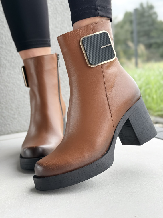 Botki damskie ze skóry naturalnej – elegancja i wygoda na co dzień