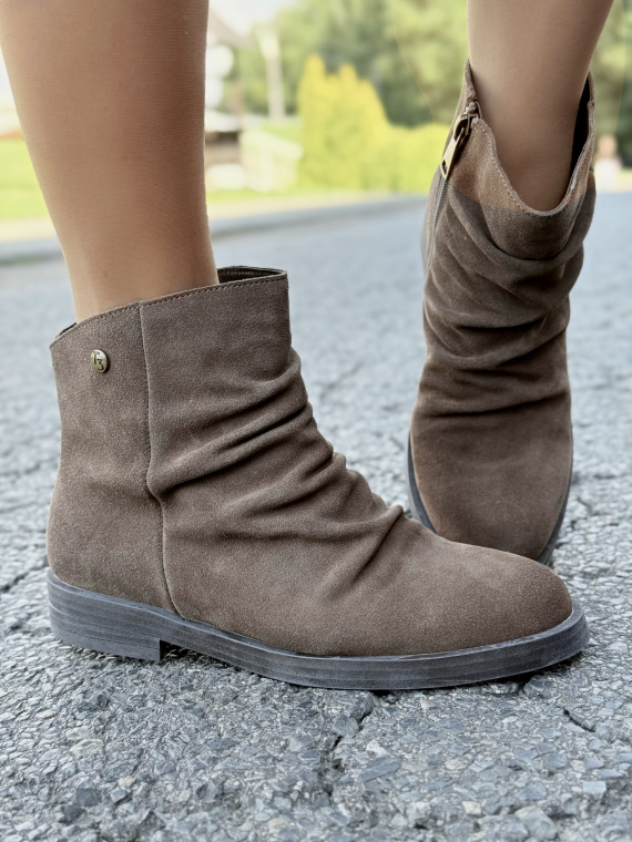 Botki ze 100% Skóry Naturalnej – Elegancja i Komfort