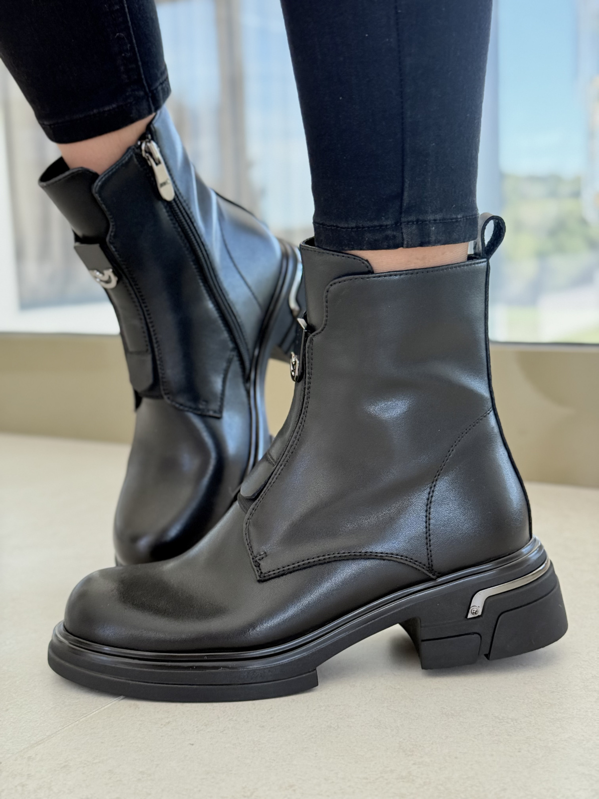 Botki damskie ze skóry naturalnej – styl i wygoda