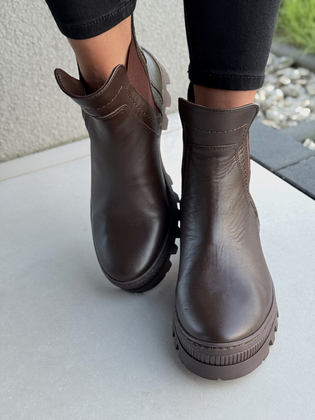 Trapery OLEKSY z naturalnej skóry Polskiej produkcji