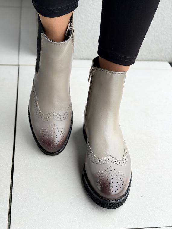 Klasyczne sztyblety ze skóry naturalnej