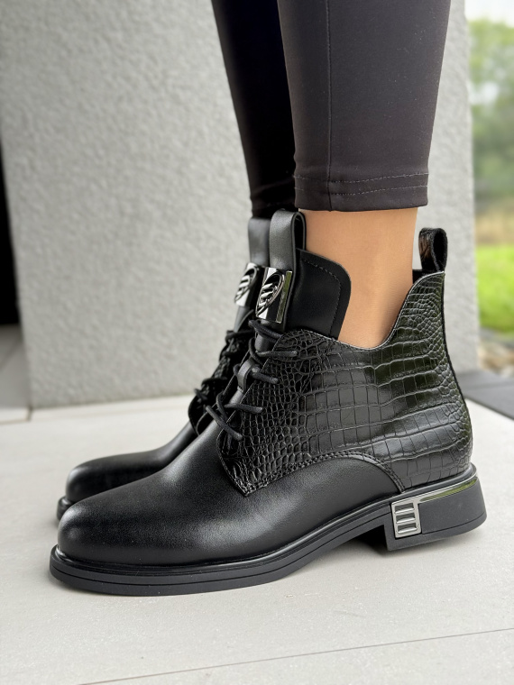 Damskie botki ze skóry naturalnej – elegancja i wygoda na co dzień