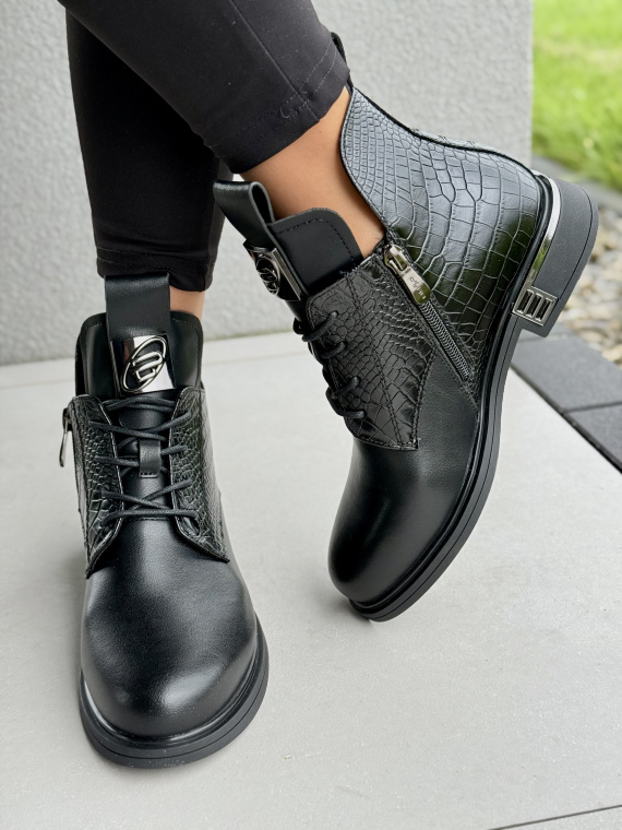 Damskie botki ze skóry naturalnej – elegancja i wygoda na co dzień