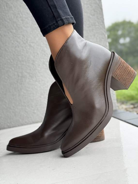 Stylowe Kowbojki OLEKSY ze Skóry Naturalnej Polskiej produkcji