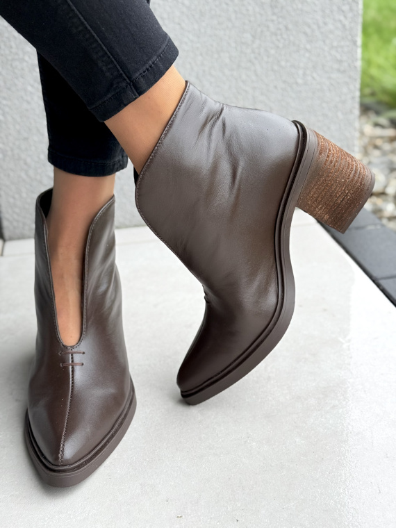 Stylowe Kowbojki OLEKSY ze Skóry Naturalnej Polskiej produkcji