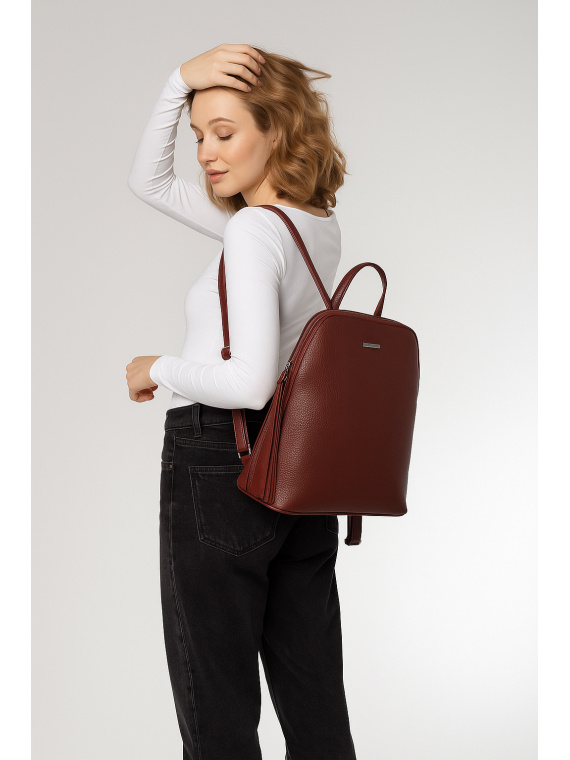 Plecak damski ze skóry naturalnej