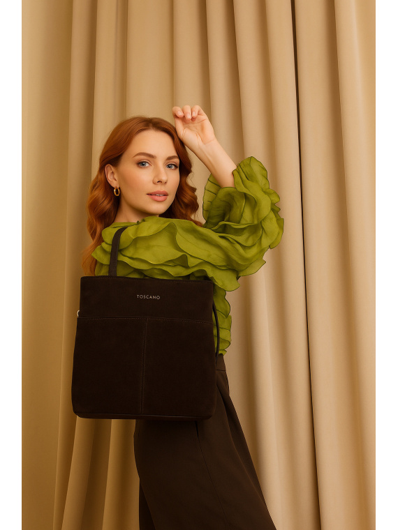 Torebka damska ze skóry naturalnej