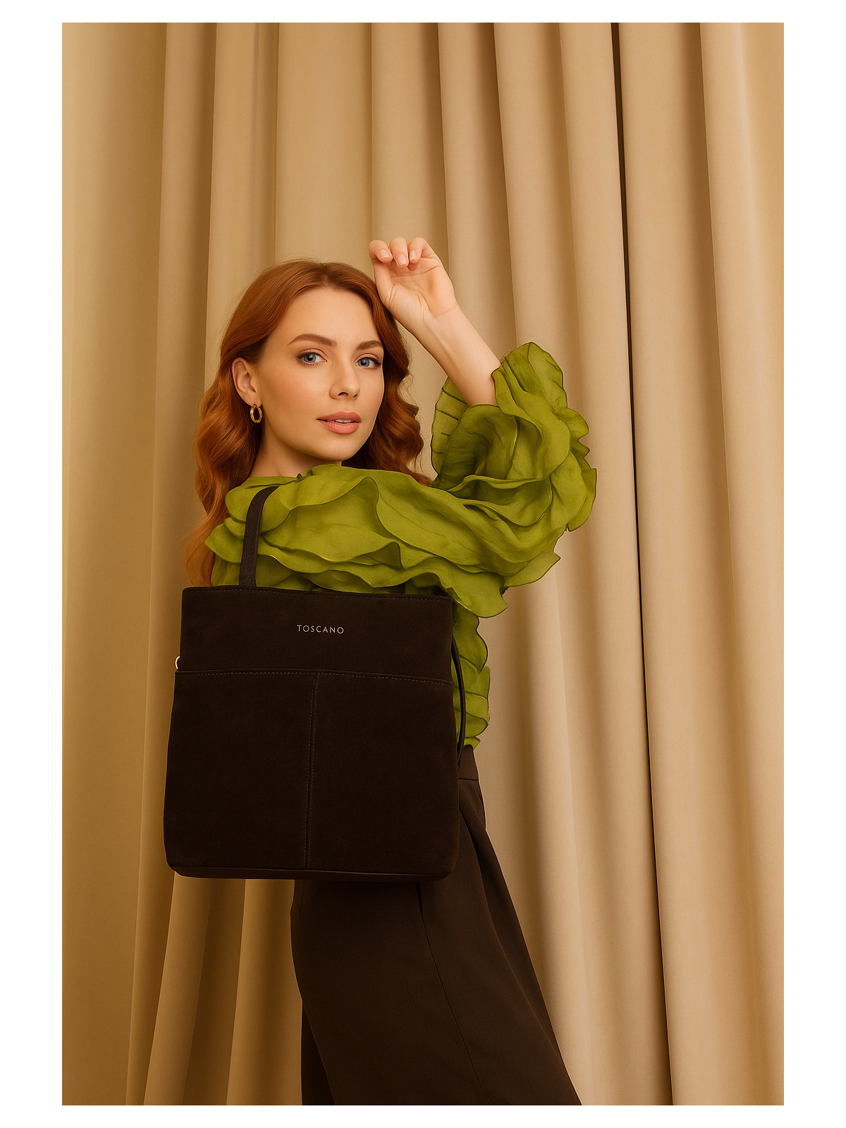 Torebka damska ze skóry naturalnej