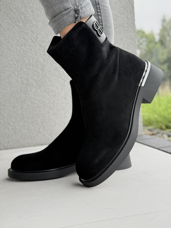 Eleganckie botki ze skóry naturalnej dla kobiet ceniących jakość