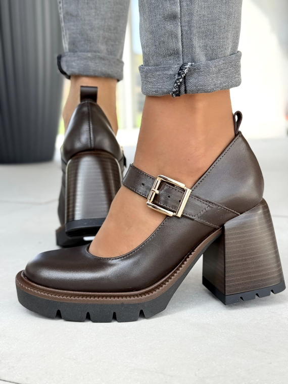 Eleganckie półbuty OLEKSY ze skóry naturalnej – Polskiej produkcji