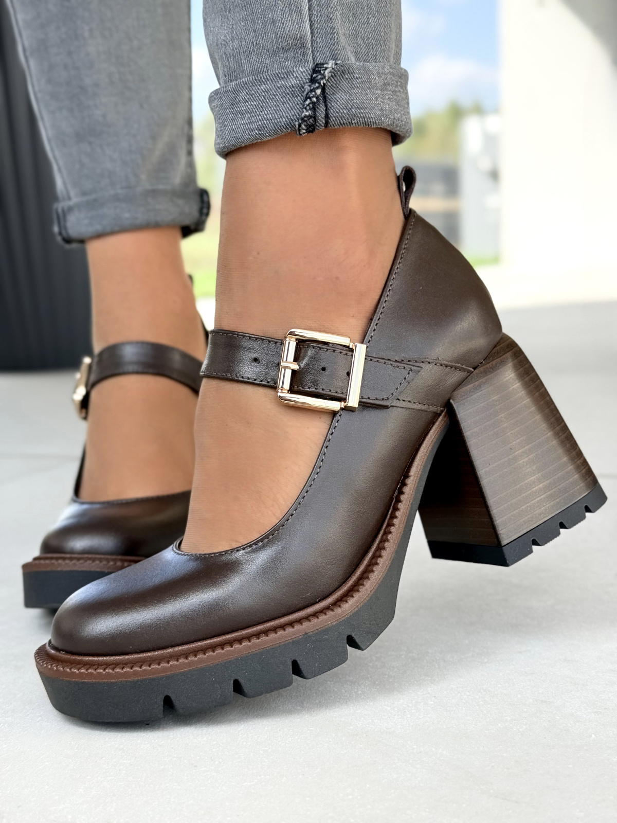 Eleganckie półbuty OLEKSY ze skóry naturalnej – Polskiej produkcji