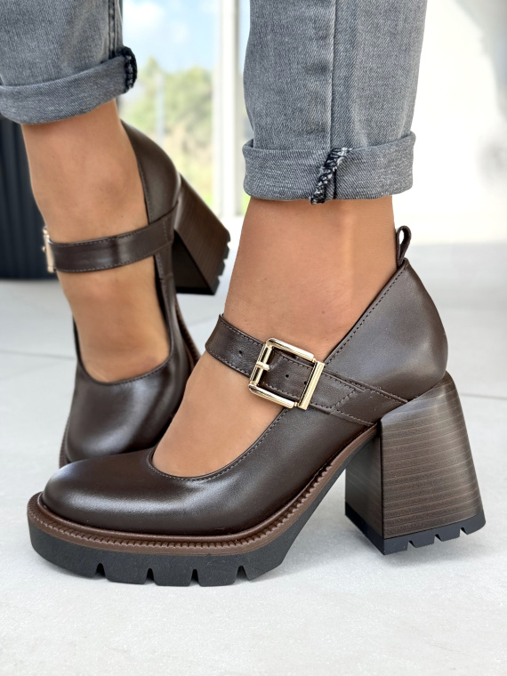 Eleganckie półbuty OLEKSY ze skóry naturalnej – Polskiej produkcji