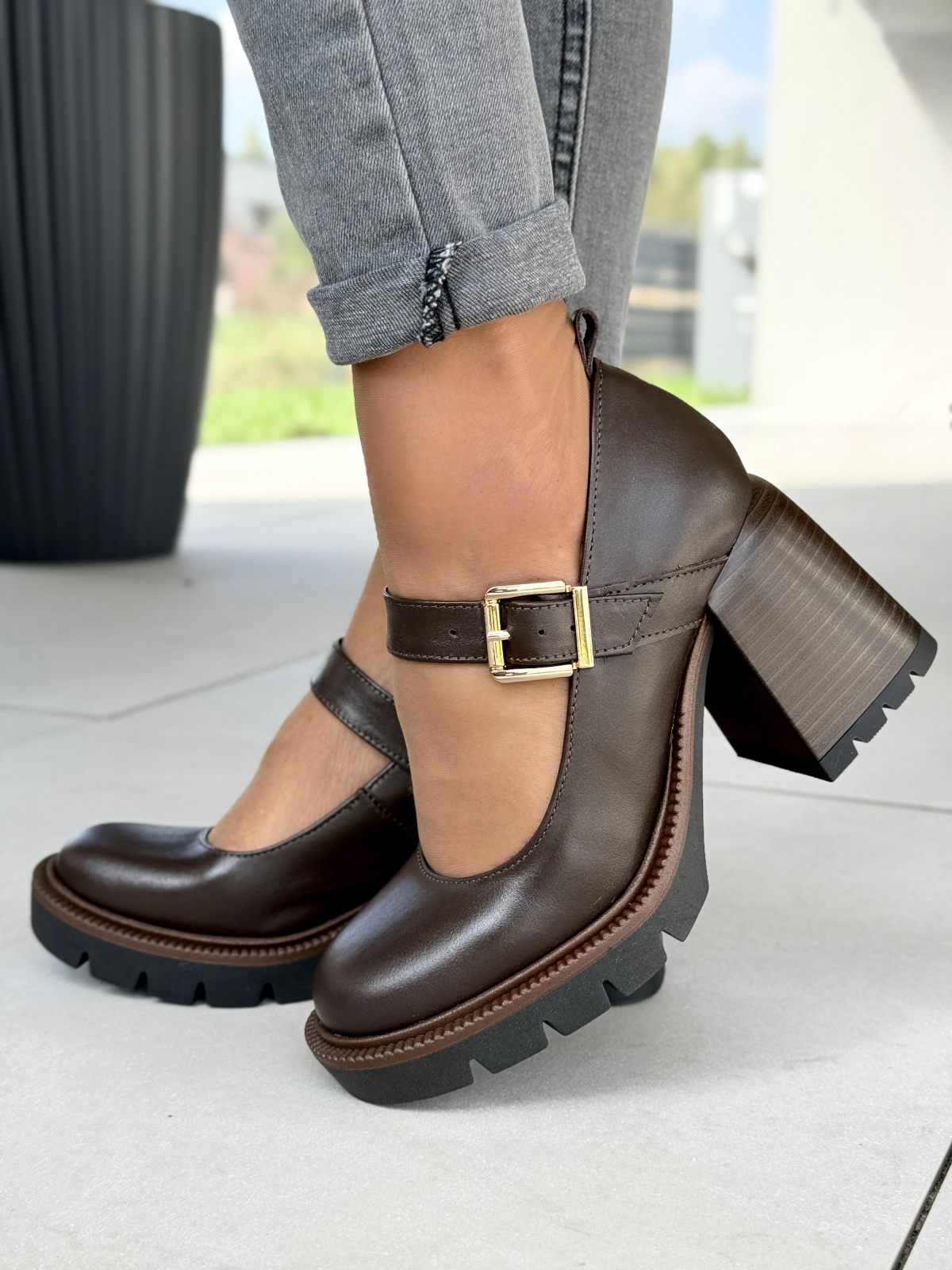 Eleganckie półbuty OLEKSY ze skóry naturalnej – Polskiej produkcji