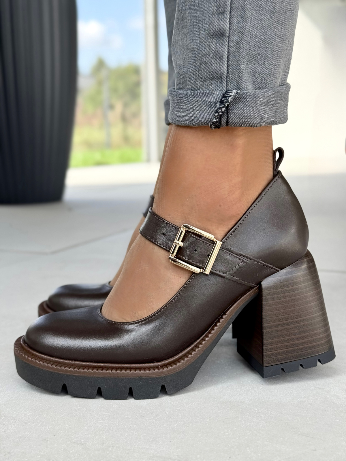 Eleganckie półbuty OLEKSY ze skóry naturalnej – Polskiej produkcji