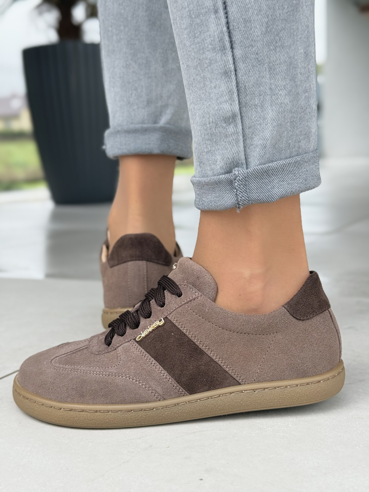 Polskie Sneakersy OLEKSY z naturalnej skóry – komfort w stylu barefoot