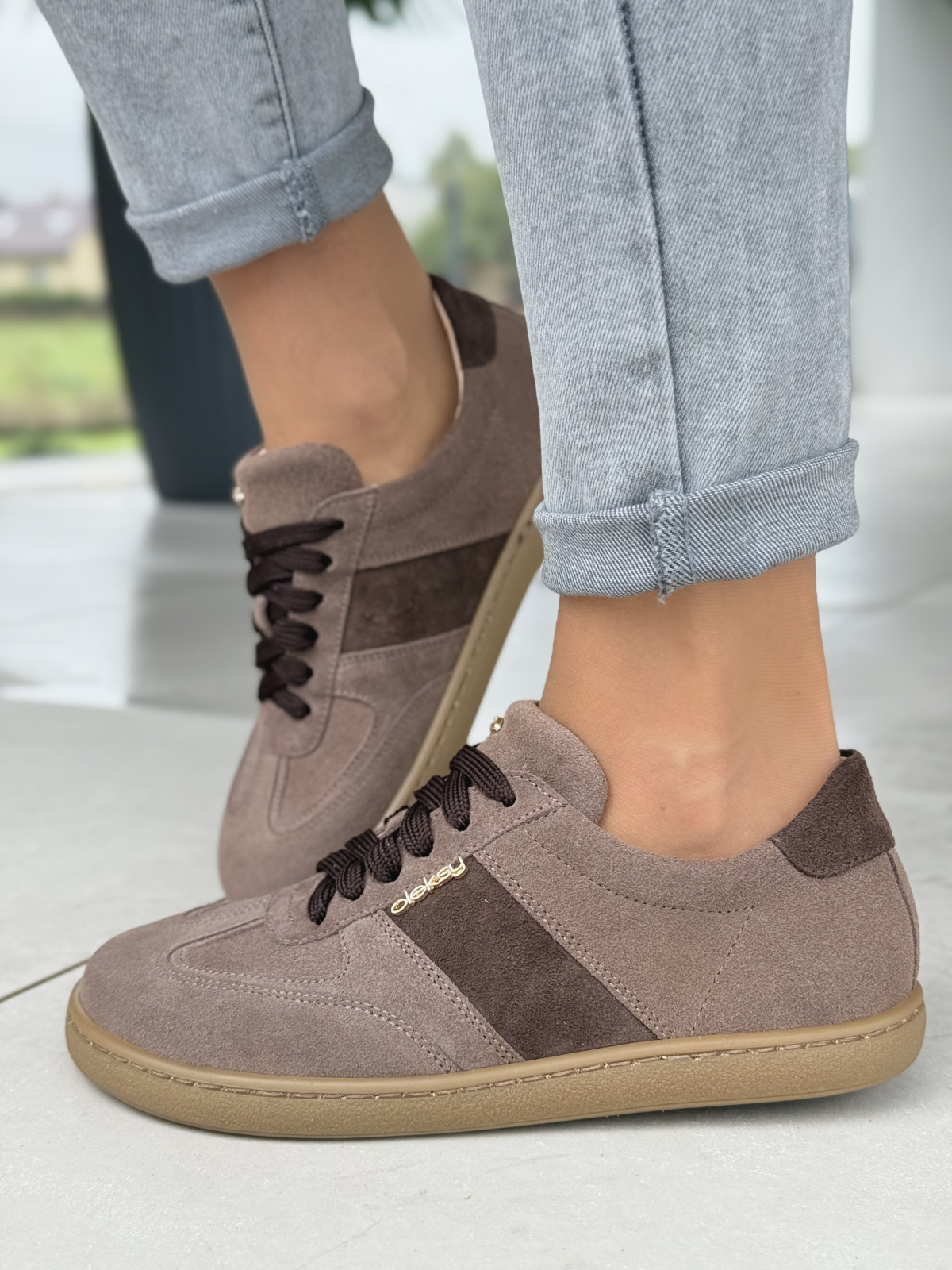 Polskie Sneakersy OLEKSY z naturalnej skóry – komfort w stylu barefoot