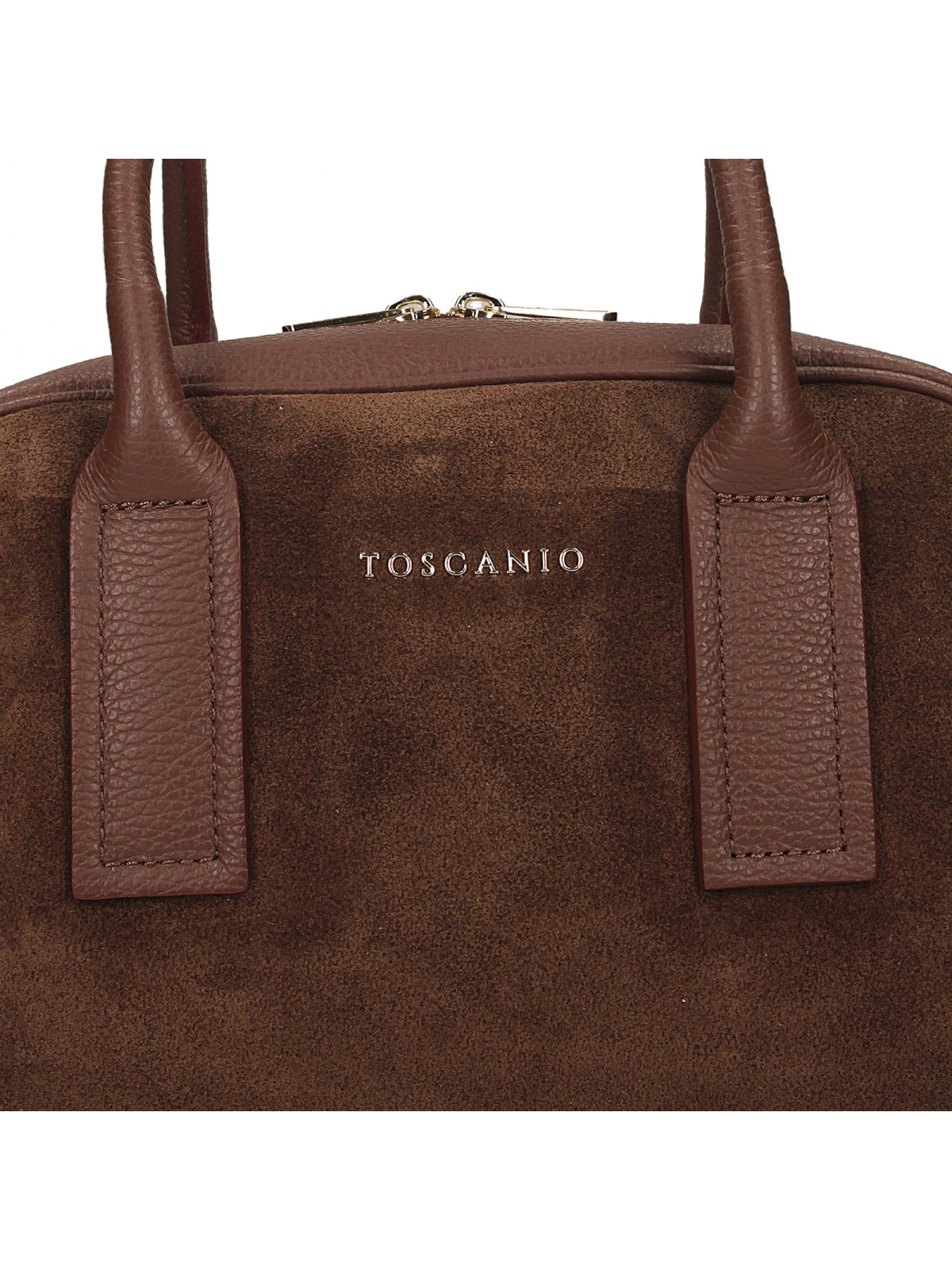 Brązowa torebka damska ze skóry naturalnej