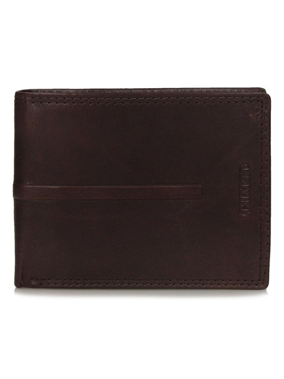 Klasyczny portfel męski ze skóry naturalnej