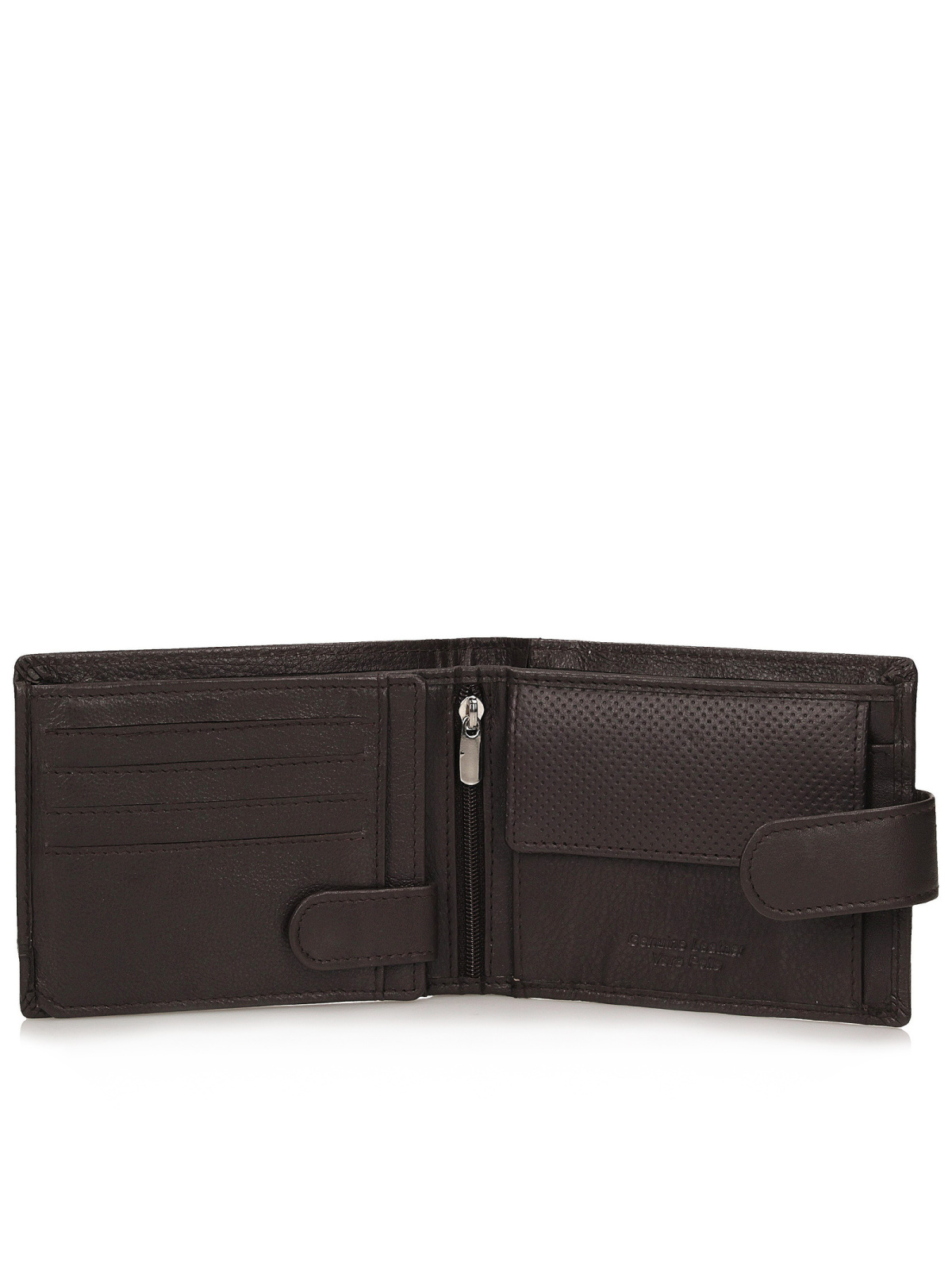 Klasyczny portfel męski ze skóry naturalnej