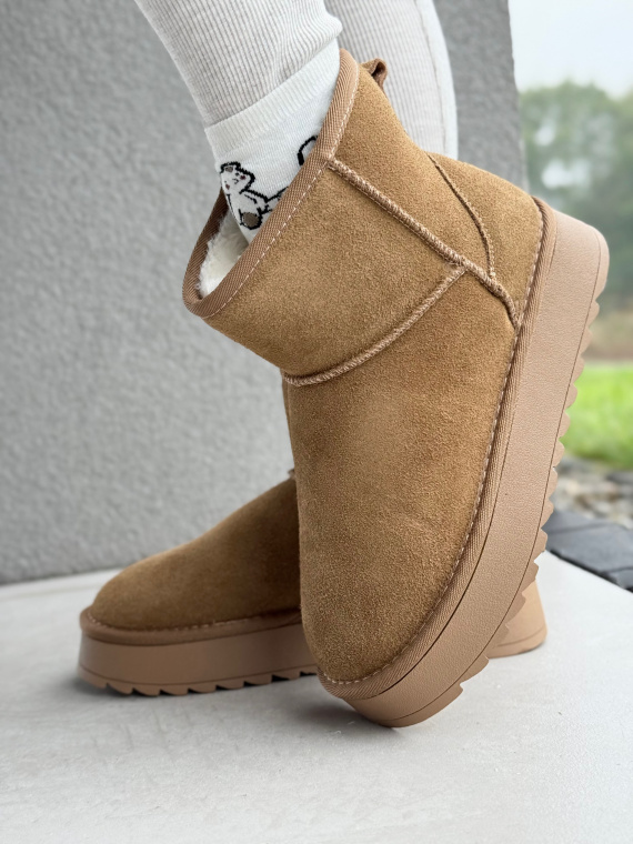 Naturalna Skóra. Naturalne Ciepło. Twoje Idealne Śniegowce