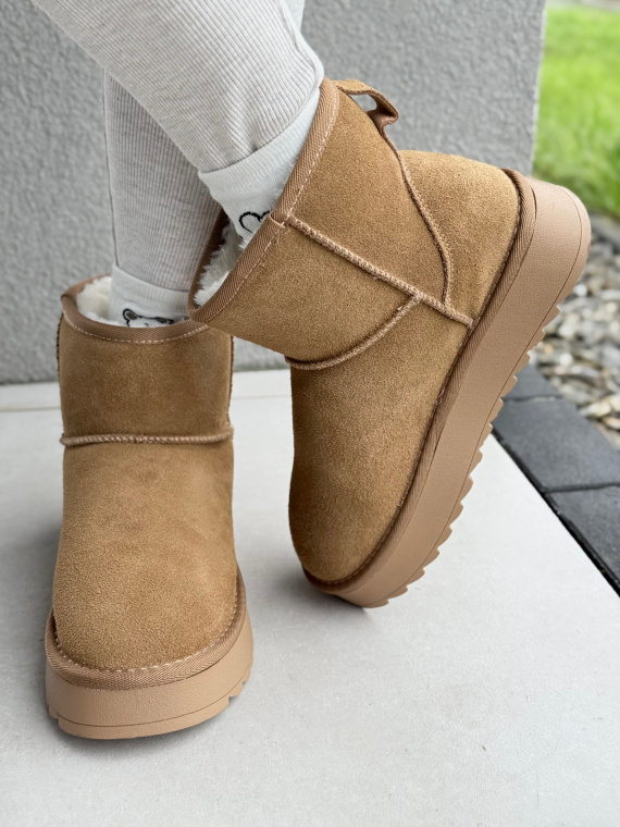 Naturalna Skóra. Naturalne Ciepło. Twoje Idealne Śniegowce