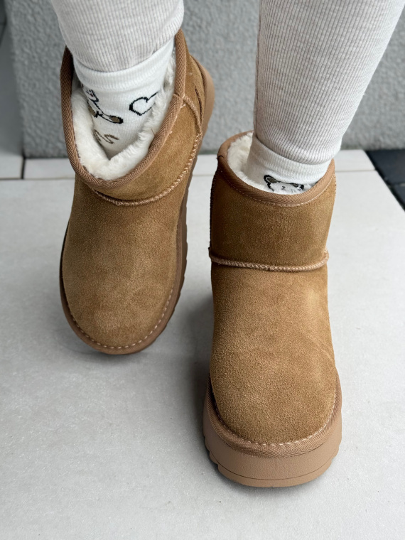 Naturalna Skóra. Naturalne Ciepło. Twoje Idealne Śniegowce