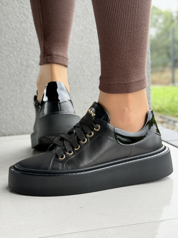 Skórzane sneakersy OLEKSY | Polska jakość, kobiecy styl