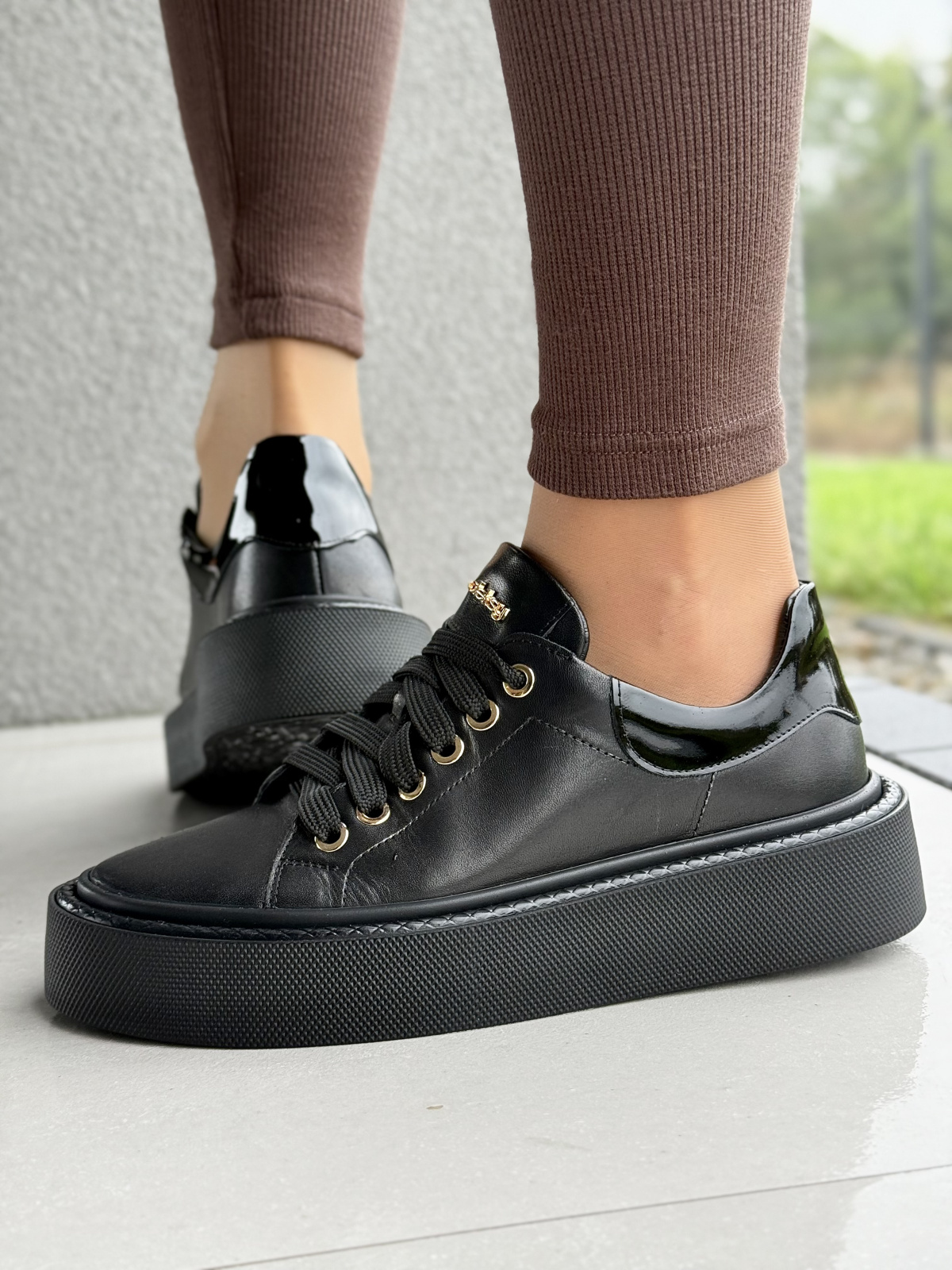 Skórzane sneakersy OLEKSY | Polska jakość, kobiecy styl