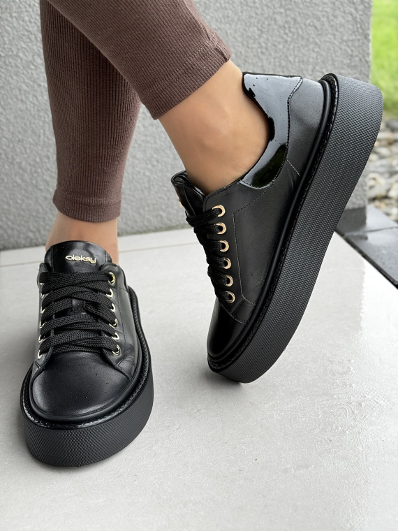 Skórzane sneakersy OLEKSY | Polska jakość, kobiecy styl
