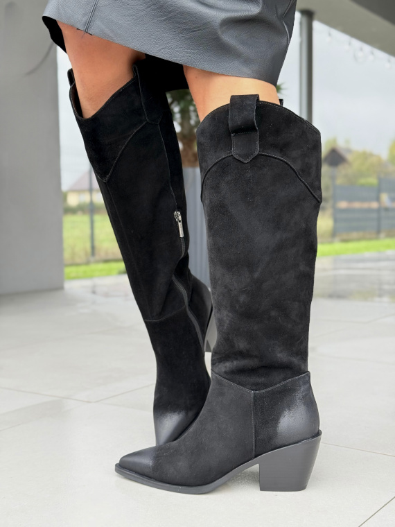 Kozaki z naturalnej skóry – elegancja, która trwa