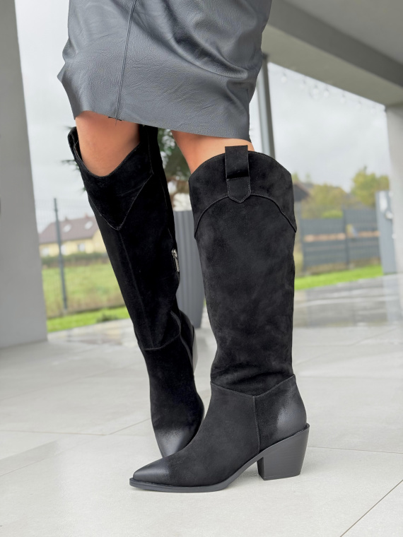 Kozaki z naturalnej skóry – elegancja, która trwa