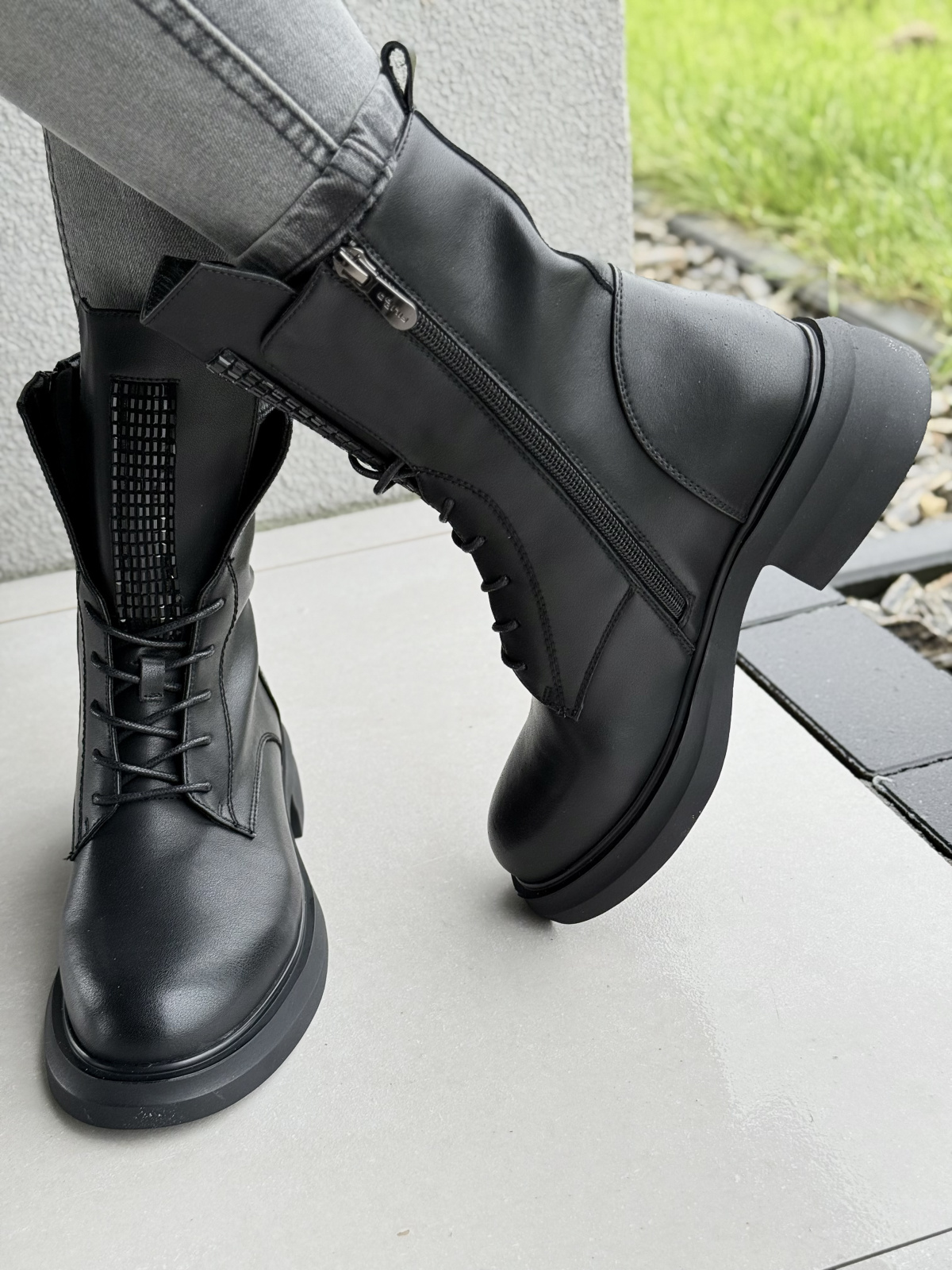 Stylowe botki z naturalnej skóry dla nowoczesnej kobiety