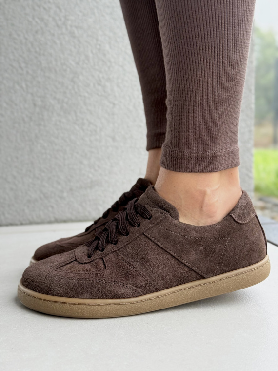 Sneakersy OLEKSY z naturalnej skóry – komfort w stylu barefoot, Made in Poland