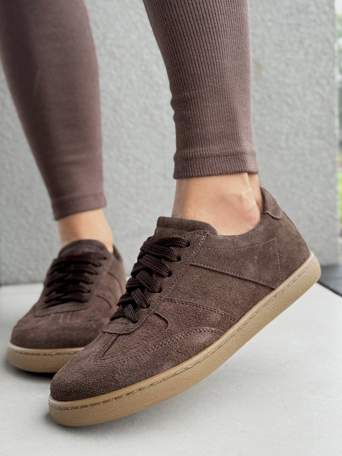 Sneakersy OLEKSY z naturalnej skóry – komfort w stylu barefoot, Made in Poland