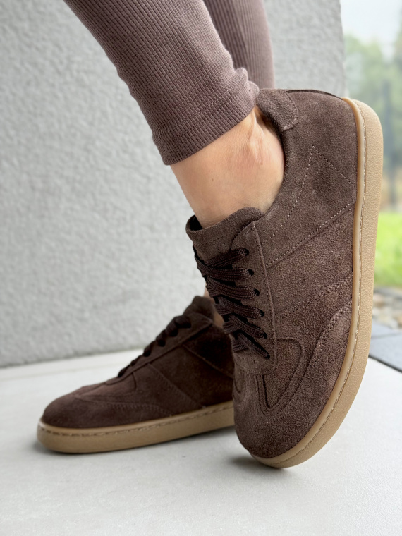 Sneakersy OLEKSY z naturalnej skóry – komfort w stylu barefoot, Made in Poland