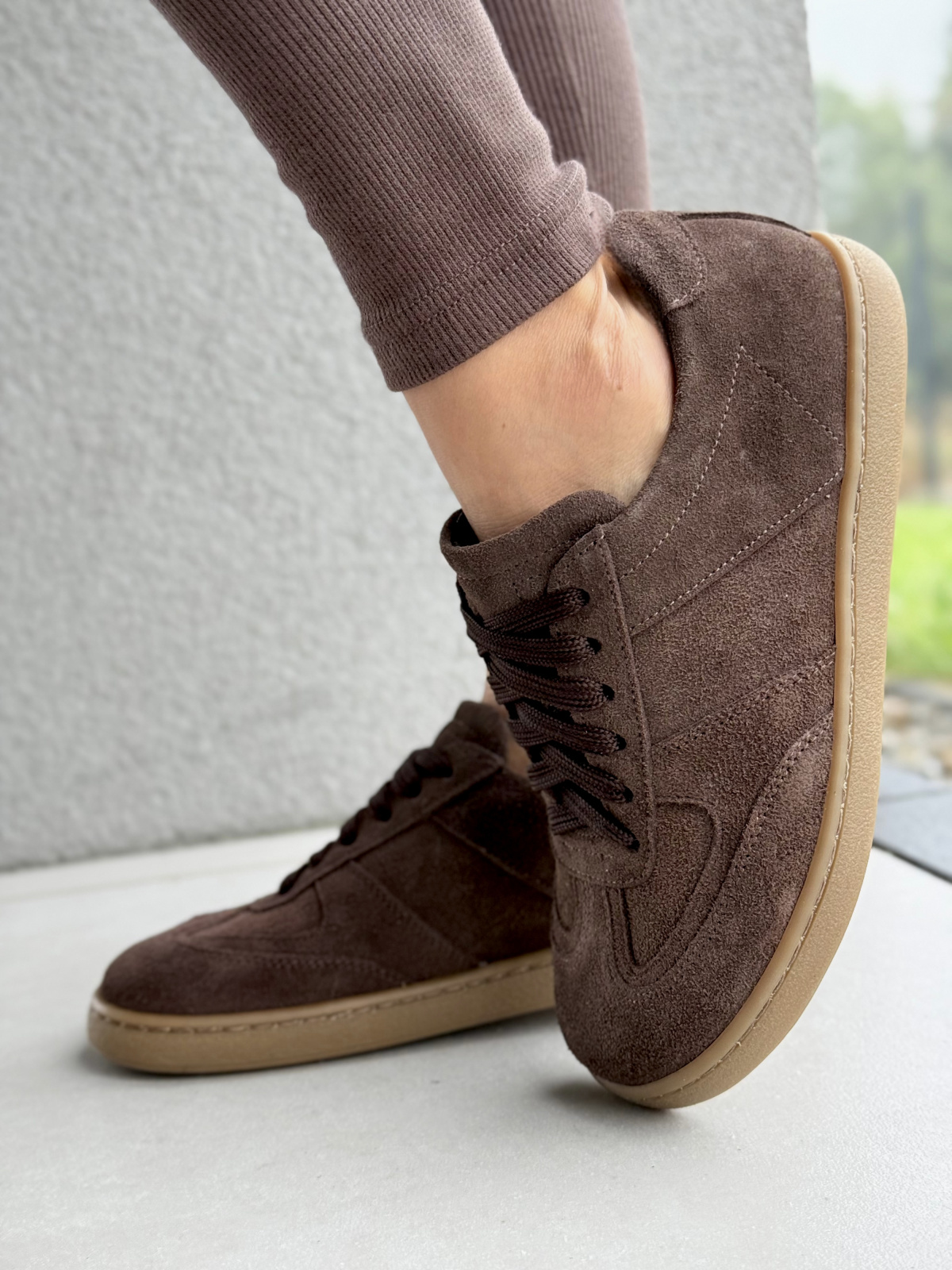 Sneakersy OLEKSY z naturalnej skóry – komfort w stylu barefoot, Made in Poland