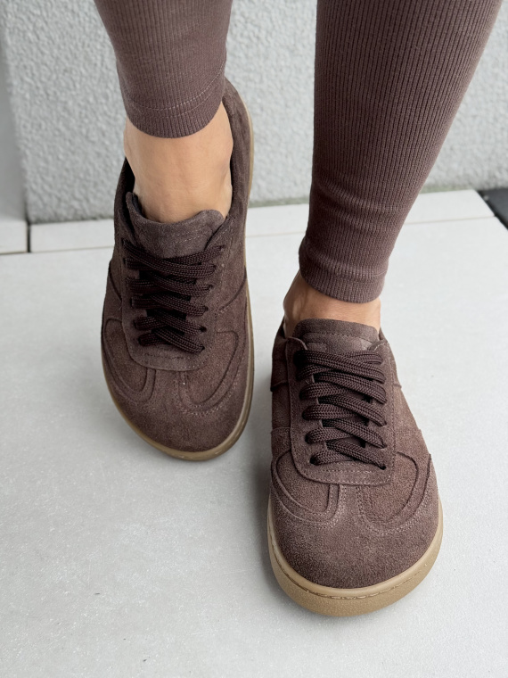 Sneakersy OLEKSY z naturalnej skóry – komfort w stylu barefoot, Made in Poland