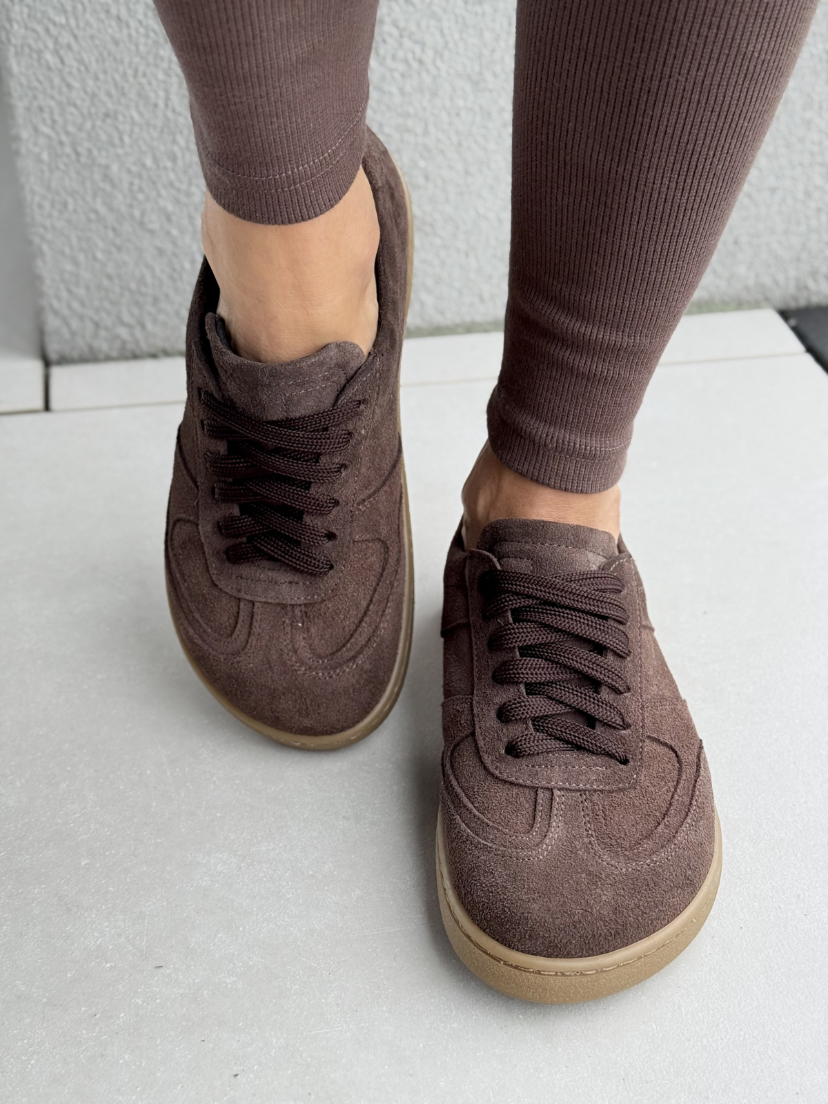 Sneakersy OLEKSY z naturalnej skóry – komfort w stylu barefoot, Made in Poland