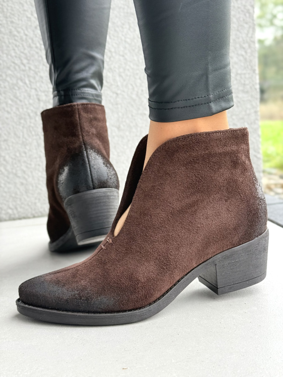 Botki ze skóry naturalnej OLEKSY – stworzone w Polsce z pasją