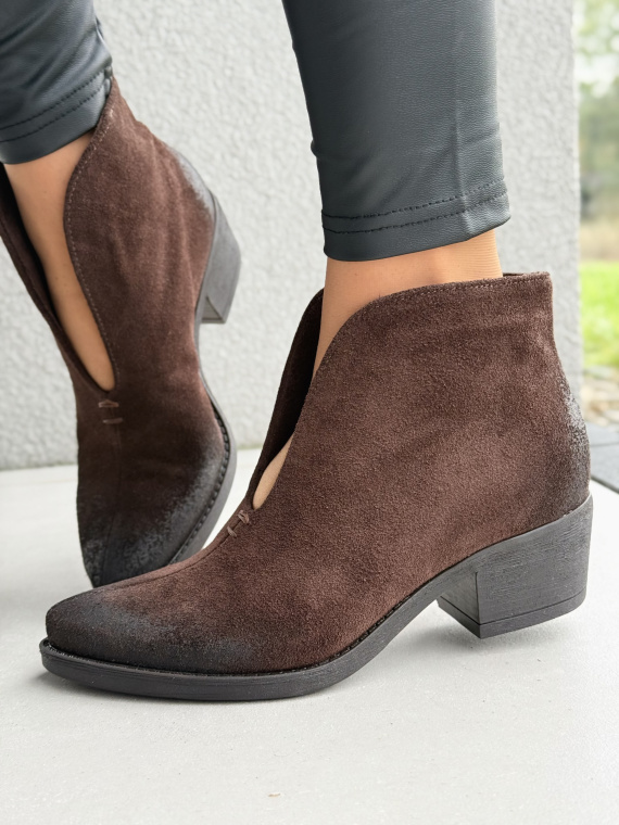 Botki ze skóry naturalnej OLEKSY – stworzone w Polsce z pasją