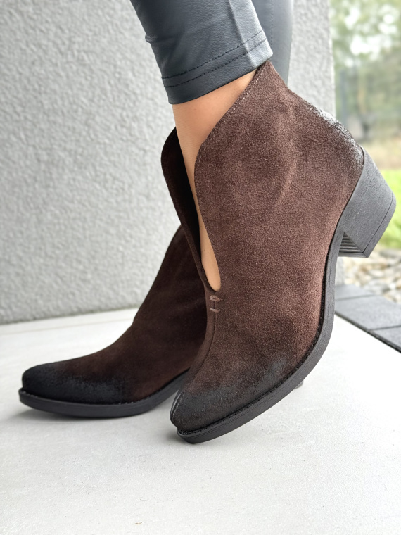 Botki ze skóry naturalnej OLEKSY – stworzone w Polsce z pasją