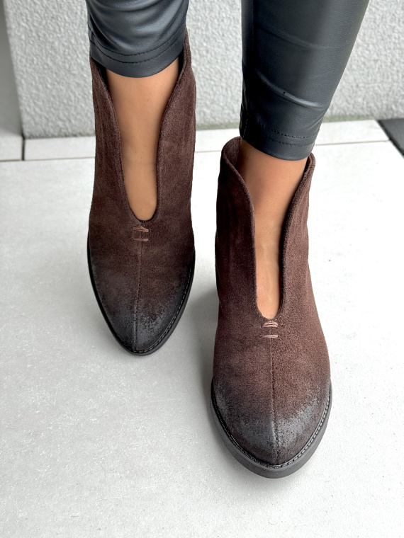 Botki ze skóry naturalnej OLEKSY – stworzone w Polsce z pasją