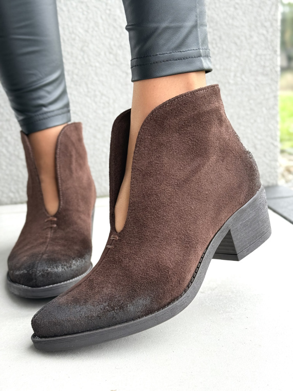 Botki ze skóry naturalnej OLEKSY – stworzone w Polsce z pasją