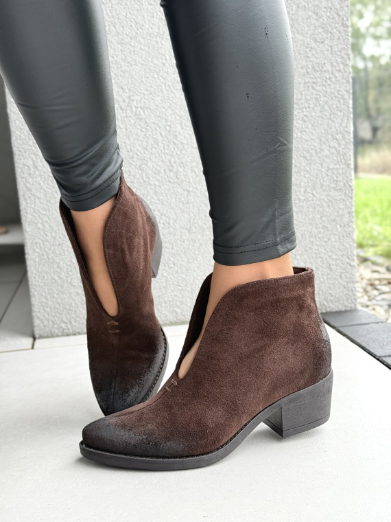 Botki ze skóry naturalnej OLEKSY – stworzone w Polsce z pasją