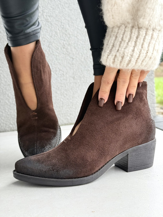 Botki ze skóry naturalnej OLEKSY – stworzone w Polsce z pasją