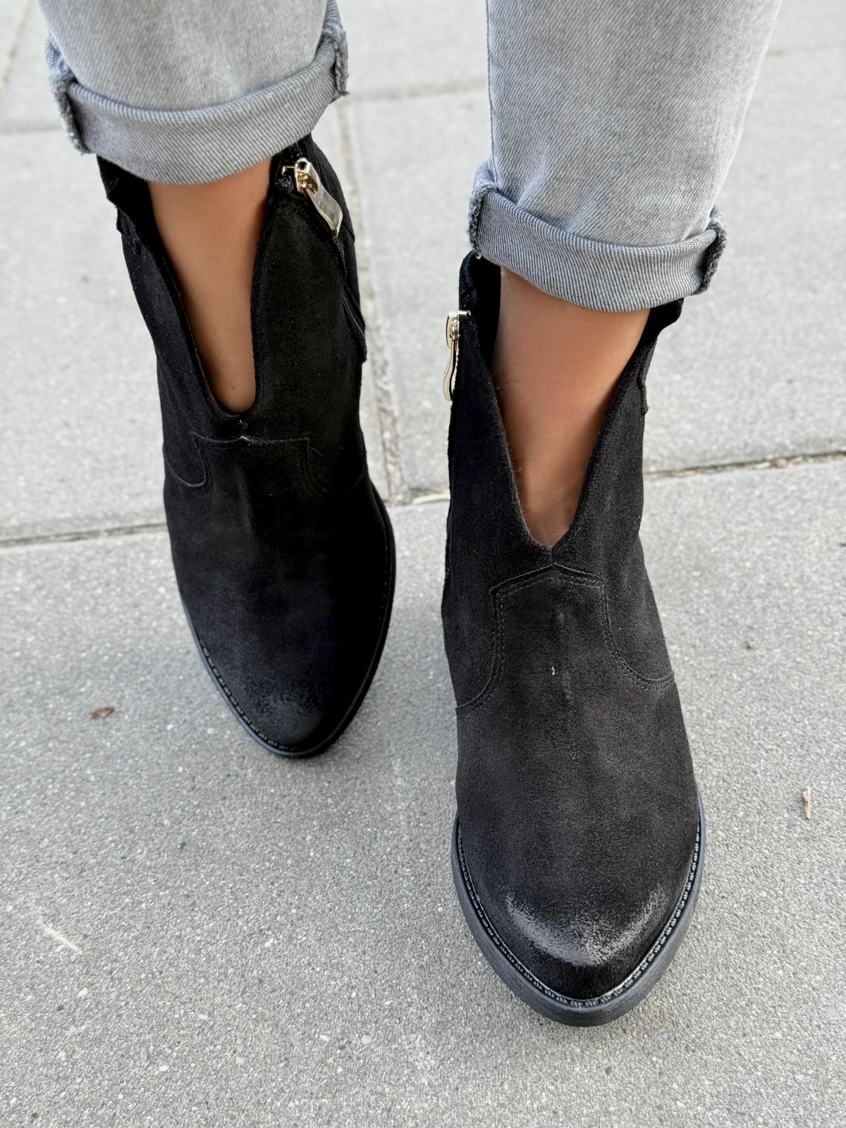 Kowbojki OLEKSY z naturalnej skóry polskiej produkcji